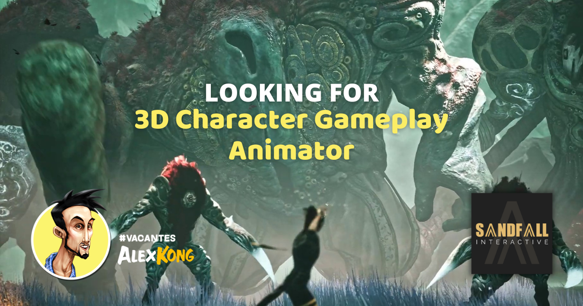 3D Character Animator/Gameplay Animator