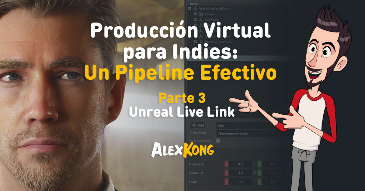 Pipeline de animación 3D con unreal | PARTE 3: Live Link